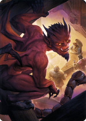 Battle for Baldur's Gate Art Series 019 Nefarious Imp // Nefarious Imp