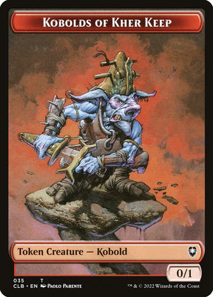 Battle for Baldur's Gate Tokens 035 Kobolds of Kher Keep
