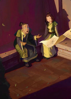 Avatar: the Last Airbender Eternal Art Series 010 Sokka and Suki // Sokka and Suki