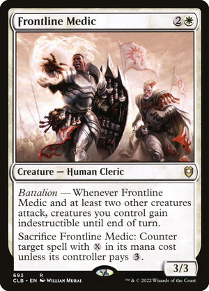 Commander Legends: Battle for Baldur's Gate 693 Frontline Medic