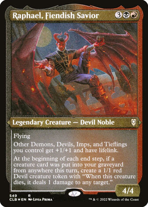 Commander Legends: Battle for Baldur's Gate 549 Raphael, Fiendish Savior
