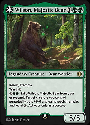 Alchemy Horizons: Baldur's Gate 019G Wilson, Majestic Bear