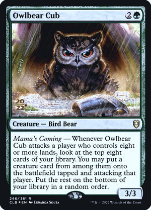 Battle for Baldur's Gate Promos 246S Owlbear Cub
