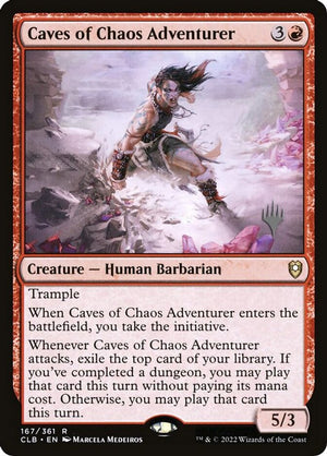 Battle for Baldur's Gate Promos 167P Caves of Chaos Adventurer