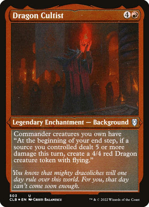 Commander Legends: Battle for Baldur's Gate 503 Dragon Cultist