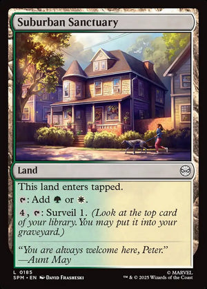 Marvel's Spider-Man 185 Suburban Sanctuary