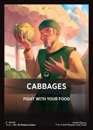 Avatar: The Last Airbender Jumpstart Front Cards 039 Cabbages