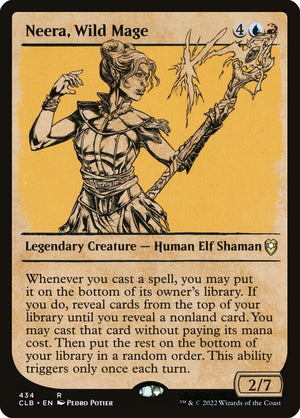 Commander Legends: Battle for Baldur's Gate 434 Neera, Wild Mage