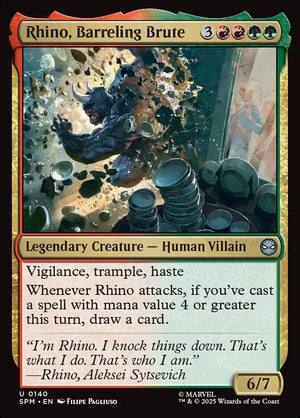 Marvel's Spider-Man 140 Rhino, Barreling Brute