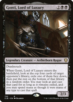 Commander Legends: Battle for Baldur's Gate 753 Gonti, Lord of Luxury
