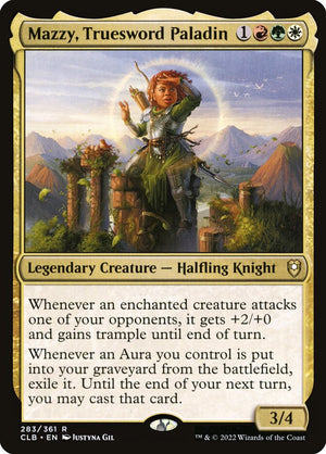 Commander Legends: Battle for Baldur's Gate 283 Mazzy, Truesword Paladin
