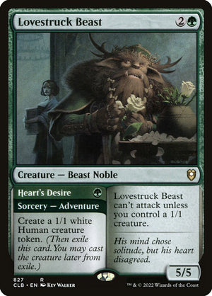 Commander Legends: Battle for Baldur's Gate 827 Lovestruck Beast // Heart's Desire