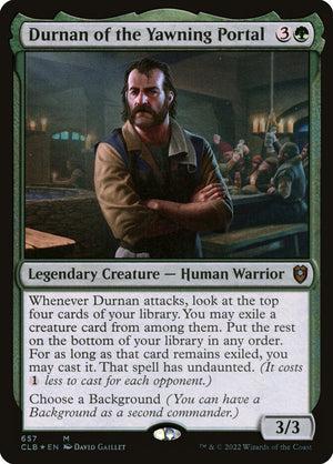 Commander Legends: Battle for Baldur's Gate 657 Durnan of the Yawning Portal