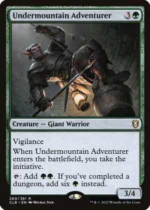 Commander Legends: Battle for Baldur's Gate 260 Undermountain Adventurer