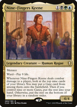 Commander Legends: Battle for Baldur's Gate 289 Nine-Fingers Keene
