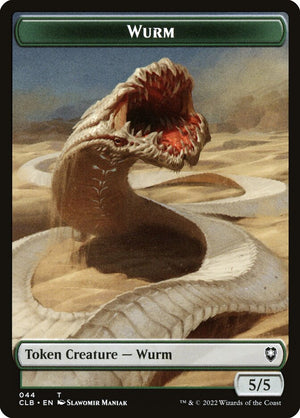 Battle for Baldur's Gate Tokens 044 Wurm