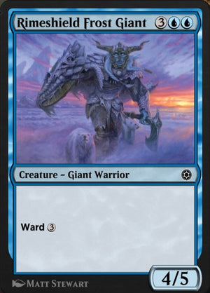 Alchemy Horizons: Baldur's Gate 130 Rimeshield Frost Giant