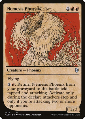Commander Legends: Battle for Baldur's Gate 403 Nemesis Phoenix