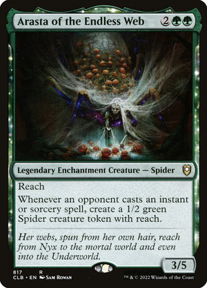 Commander Legends: Battle for Baldur's Gate 817 Arasta of the Endless Web