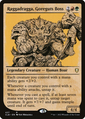 Commander Legends: Battle for Baldur's Gate 437 Raggadragga, Goreguts Boss