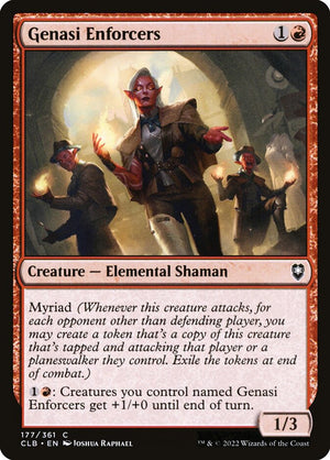 Commander Legends: Battle for Baldur's Gate 177 Genasi Enforcers