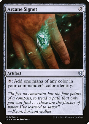 Commander Legends: Battle for Baldur's Gate 298 Arcane Signet