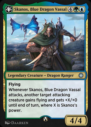 Alchemy Horizons: Baldur's Gate 018U Skanos, Blue Dragon Vassal