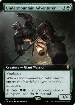 Commander Legends: Battle for Baldur's Gate 594 Undermountain Adventurer