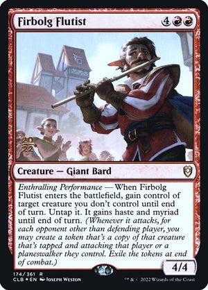 Battle for Baldur's Gate Promos 174S Firbolg Flutist