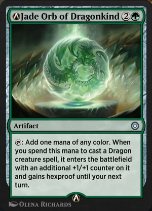 Alchemy Horizons: Baldur's Gate A-215 A-Jade Orb of Dragonkind