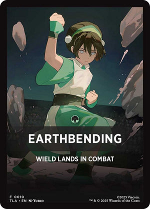 Avatar: The Last Airbender Beginner Box Front Cards 010 Earthbending