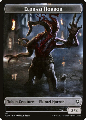 Battle for Baldur's Gate Tokens 021 Eldrazi Horror