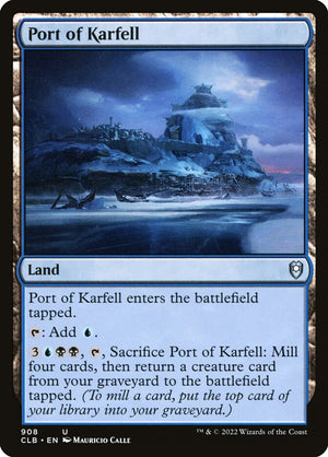 Commander Legends: Battle for Baldur's Gate 908 Port of Karfell