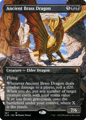 Commander Legends: Battle for Baldur's Gate 367 Ancient Brass Dragon