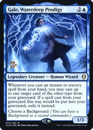 Battle for Baldur's Gate Promos 072S Gale, Waterdeep Prodigy