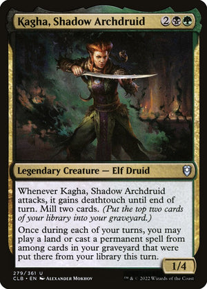 Commander Legends: Battle for Baldur's Gate 279 Kagha, Shadow Archdruid