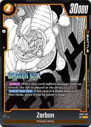 Manga Booster 02 SB02-051 Zarbon - SB02-051