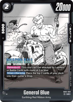 Manga Booster 02 SB02-059 General Blue