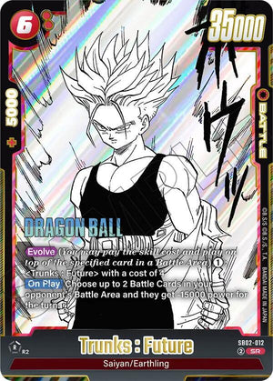Manga Booster 02 SB02-012 Trunks : Future - SB02-012