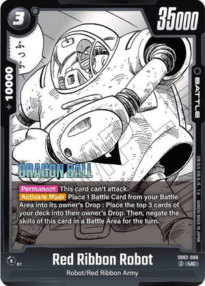 Manga Booster 02 SB02-060 Red Ribbon Robot