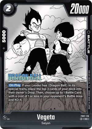 Manga Booster 02 FB07-116 Vegeta - FB07-116