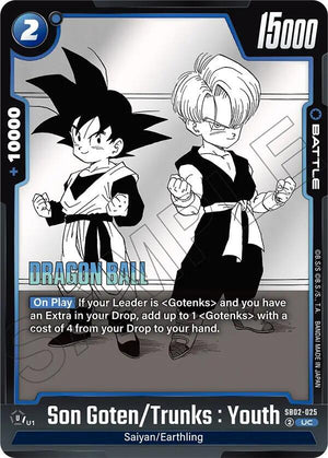 Manga Booster 02 SB02-025 Son Goten/Trunks : Youth