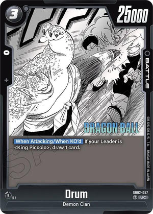 Manga Booster 02 SB02-057 Drum