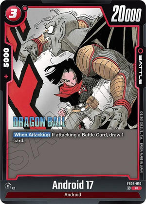 Manga Booster 02 FB06-010 Android 17 - FB06-010