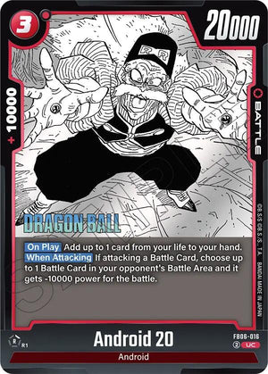 Manga Booster 02 FB06-016 Android 20