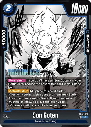 Manga Booster 02 SB02-024 Son Goten