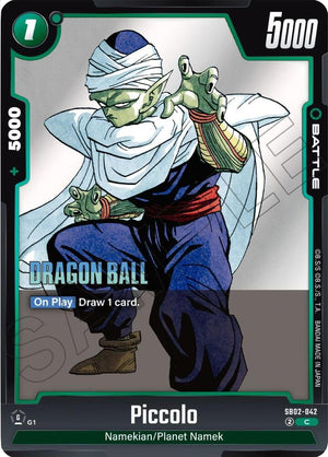 Manga Booster 02 SB02-042 Piccolo - SB02-042