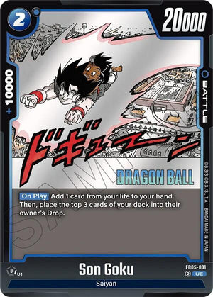 Manga Booster 02 FB05-031 Son Goku - FB05-031