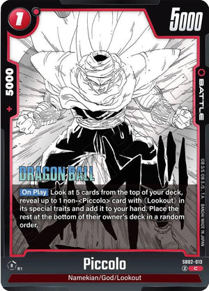 Manga Booster 02 SB02-013 Piccolo - SB02-013