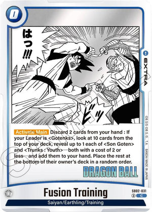 Manga Booster 02 SB02-031 Fusion Training